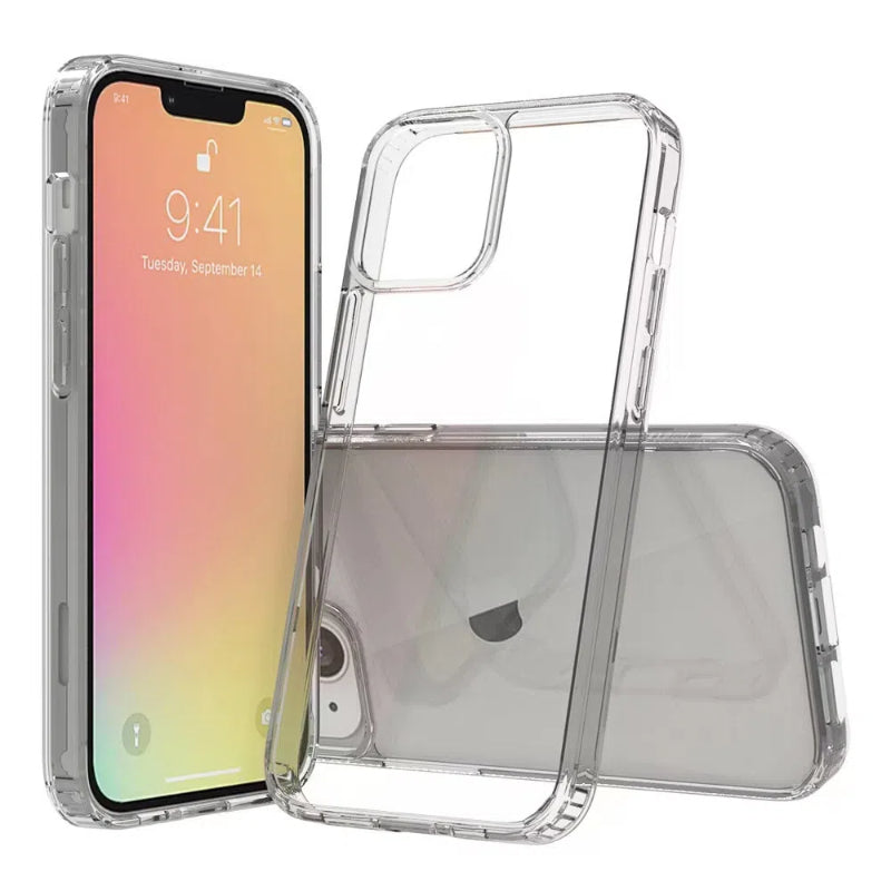 Apple/Samsung UV Printing Blanks Case - Transparent TPU & PC